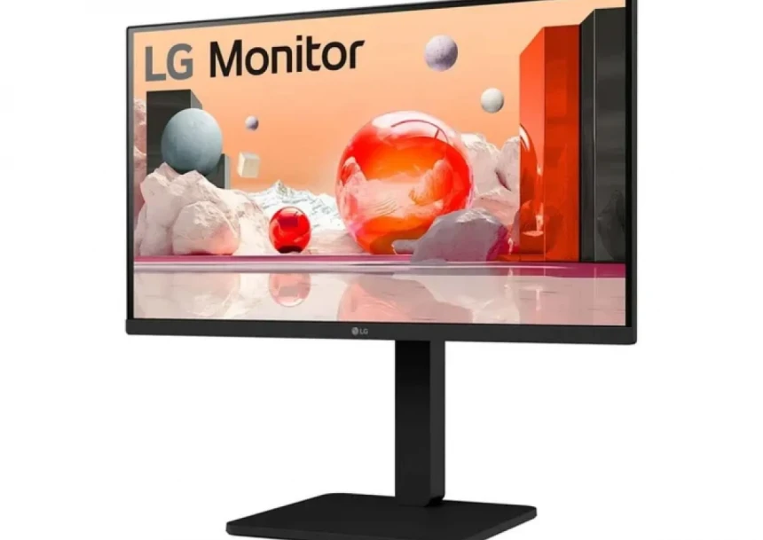 Monitor 24 LG 24BA550-B 1920x1080/IPS Full HD/100Hz/5ms/VGA/HDMI/DP/USB/Pivot/Zvučnici