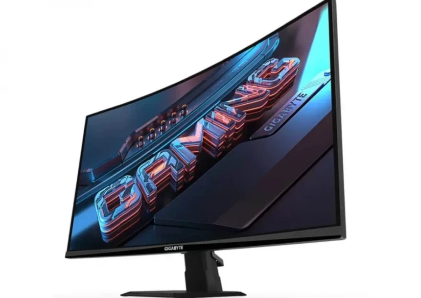 Monitor 27 Gigabyte GS27FC FHD 1920x1080 180Hz zakrivljen monitor