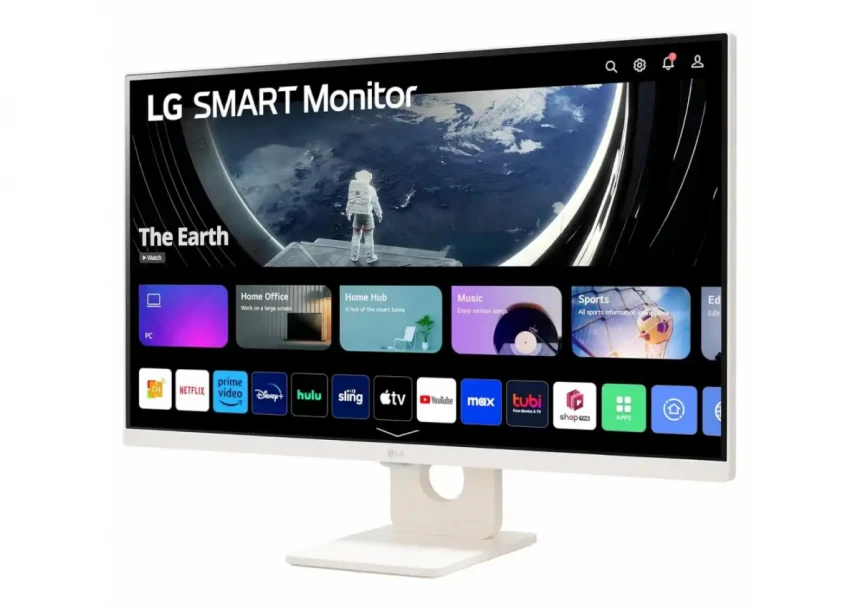 Monitor 27 LG 27SR50F-W SMART 1920x1080/Full HD/14ms/IPS/60Hz/2x HDMI/2x USB/Zvučnic/belii
