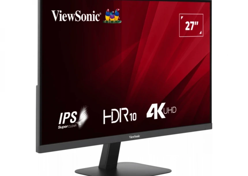 Monitor 27 Viewsonic VA2708-4K-HD 3840x2160/4K UHD/IPS/4ms/60Hz/2x HDMI/DP/HDR10