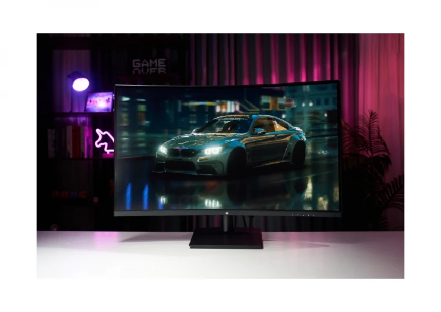 Monitor 32 Titan Army C32A1R 2560x1440/QHD VA/1ms/180Hz/2xHDMi/2xDP/HDR10/Curved