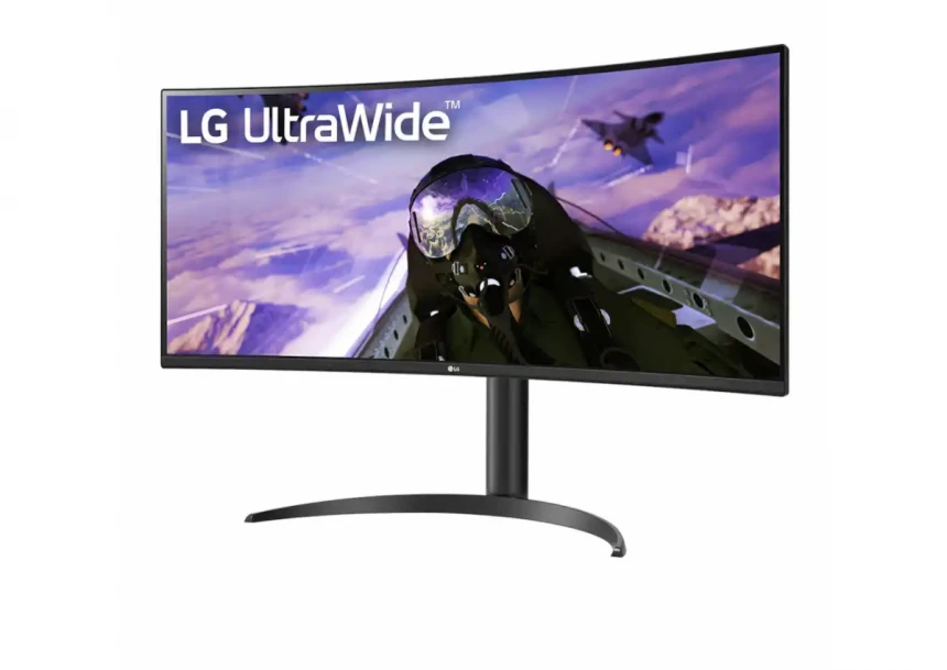 Monitor 34 LG 34WP65CP-B 3440 x 1440/4K/160Hz/IPS/5ms/HDMI/DP/HDCP/Freesync/zvučnici/zakrivljen