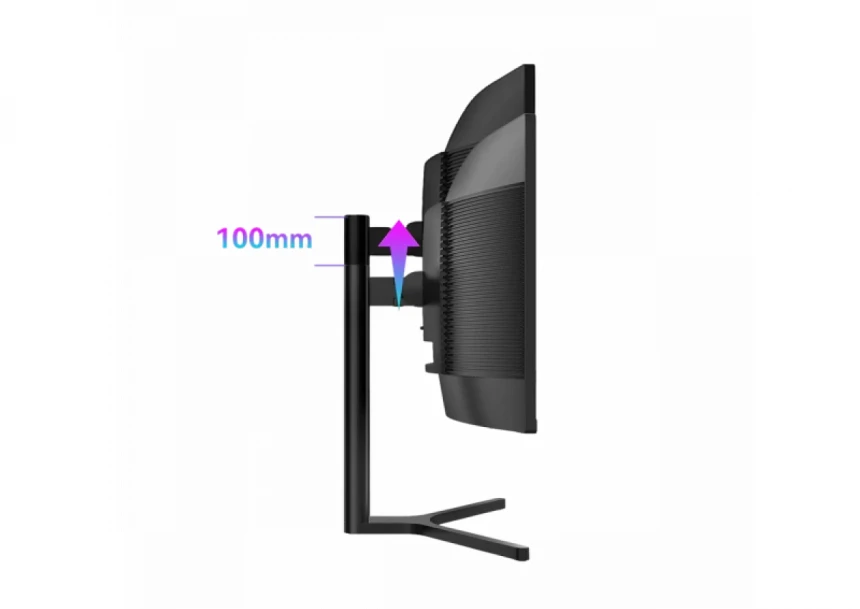 Monitor 34 Titan Army C34A1R 3440x1440/VA AG/1ms/165Hz/2xHDMI/2xDP/HDR10/zakrivljen