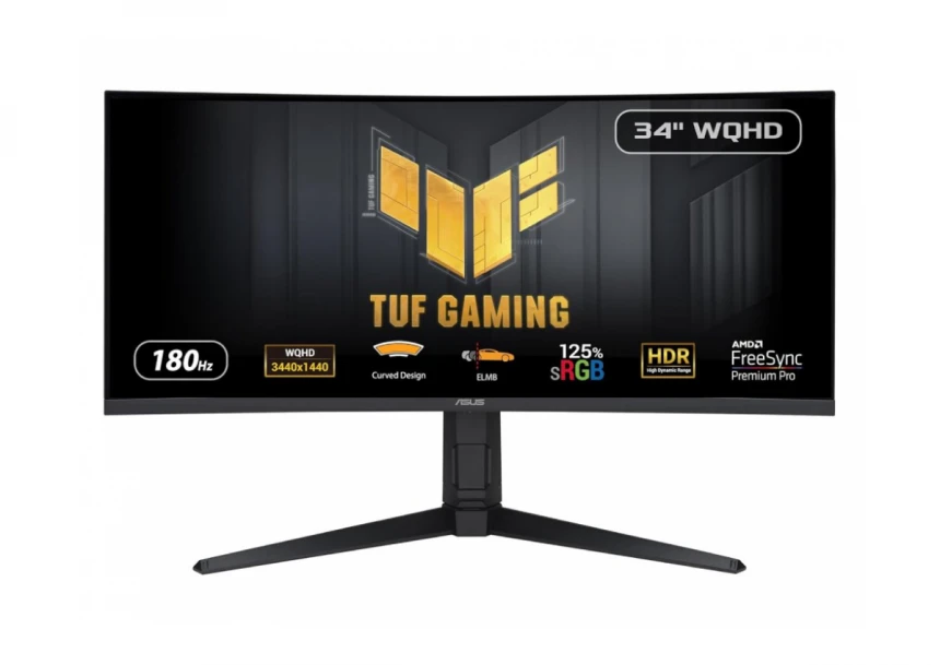 Monitor ASUS TUF VG34VQL3A 34"/VA,zakriv...