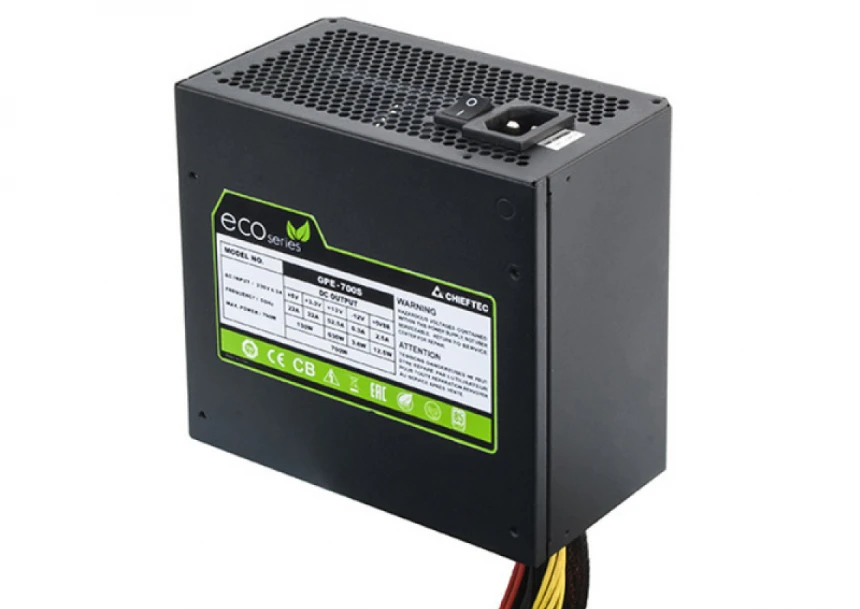 Napajanje 700W Chieftec GPE-700S 12cm Silent Active PFC Efficiency >85%