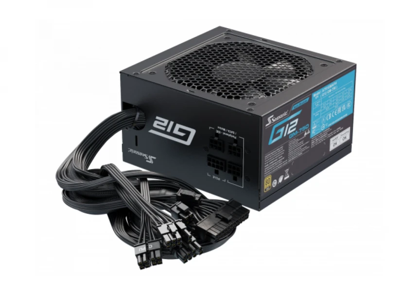Napajanje 750W Seasonic G12 GM-750 Modularno, 80+ Gold