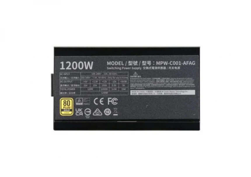 Napajanje CoolerMaster Elite Gold 1200W