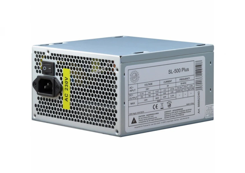 Napajanje InterTech SL-500W Plus/ATX/siva