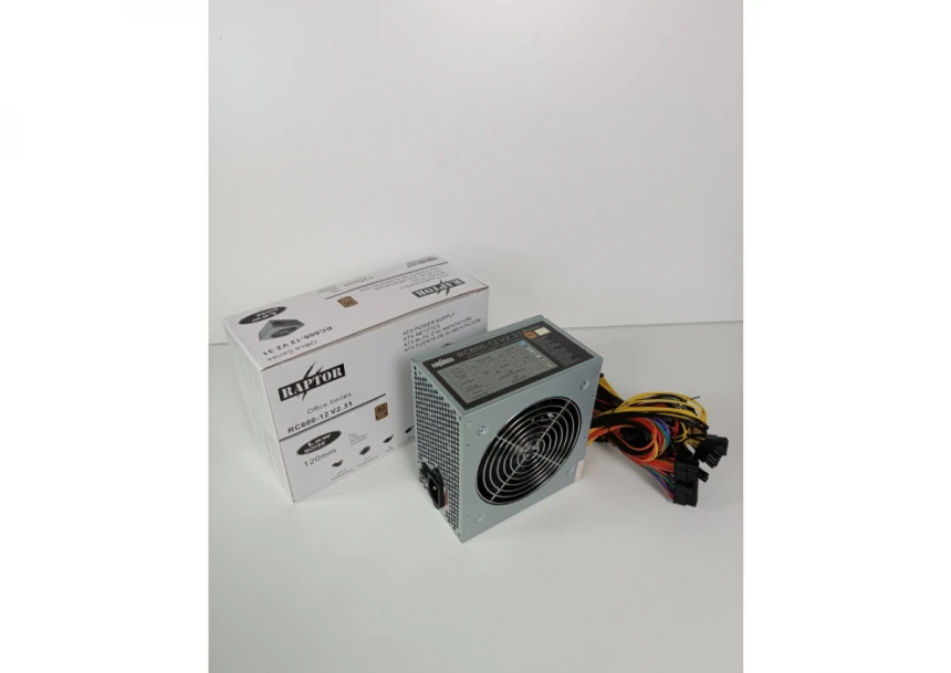 Napajanje Raptor 600W Office Series 12cm fan/80Plus Bronze, RC600H-12
