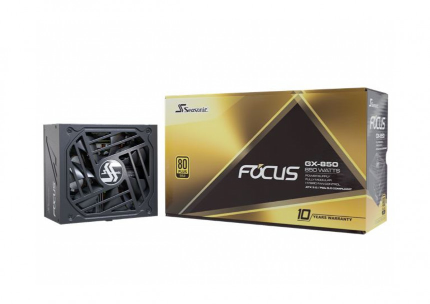 NAPAJANJE Seasonic FOCUS GX-850 ATX 3.0, 80 Plus Gold