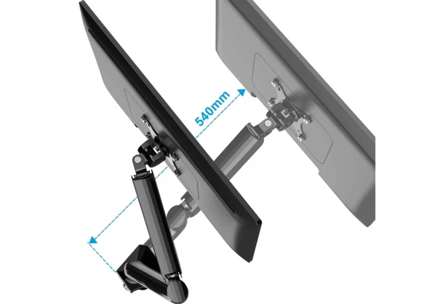 Nosač za monitor Kettz NM-K190 13-27/vesa max 100x100/9kg