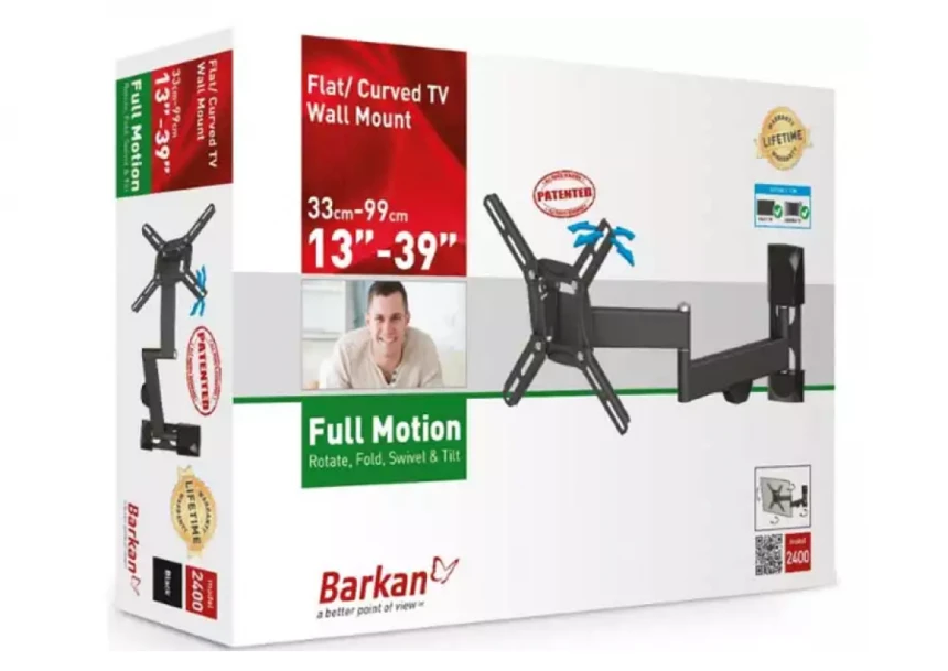 Nosač za TV Barkan 2400.B 13-43/24kg/200x200/tilt