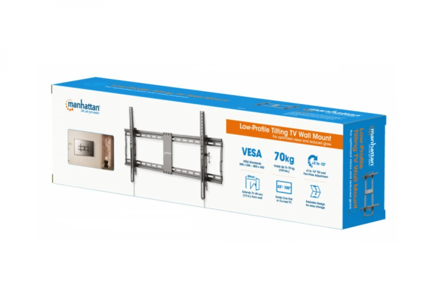 Nosač za TV tilt Manhattan 462020 43"-100"