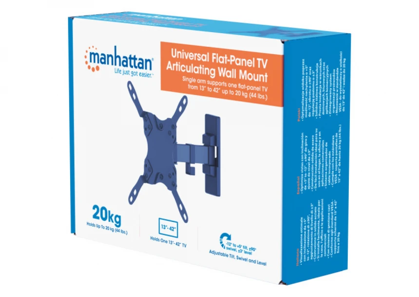 Nosač za TV zglobni Manhattan 461399 13"-42"
