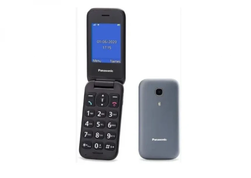 Panasonic mobilni telefon KX-TU400EXG siva