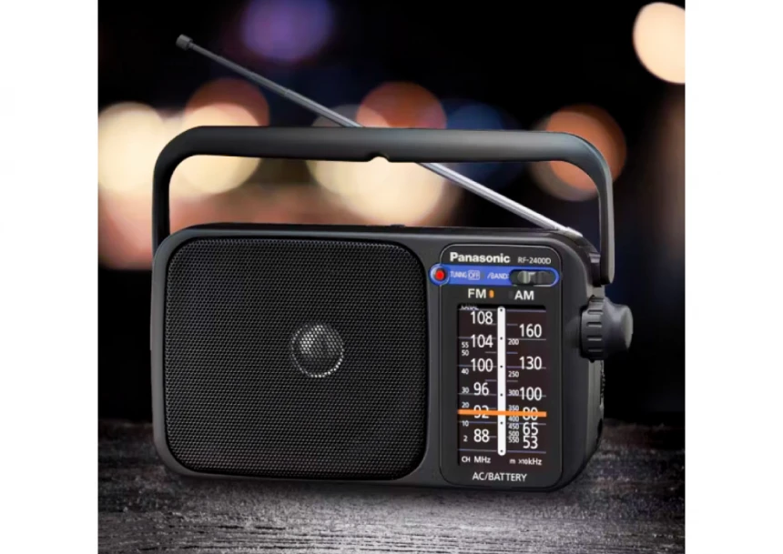 PANASONIC prenosni radio prijemnik RF-2400DEG-K