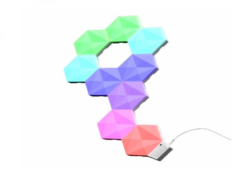 Panel TRUST GXT902 VYBZ RGB HEXAGON LIGH...