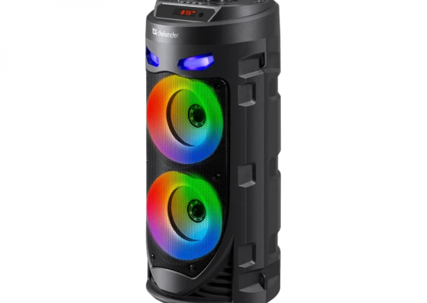 Partybox zvučnik Defender Crashboom 16W/LED blacklight/BT 5.0/FM/MP3