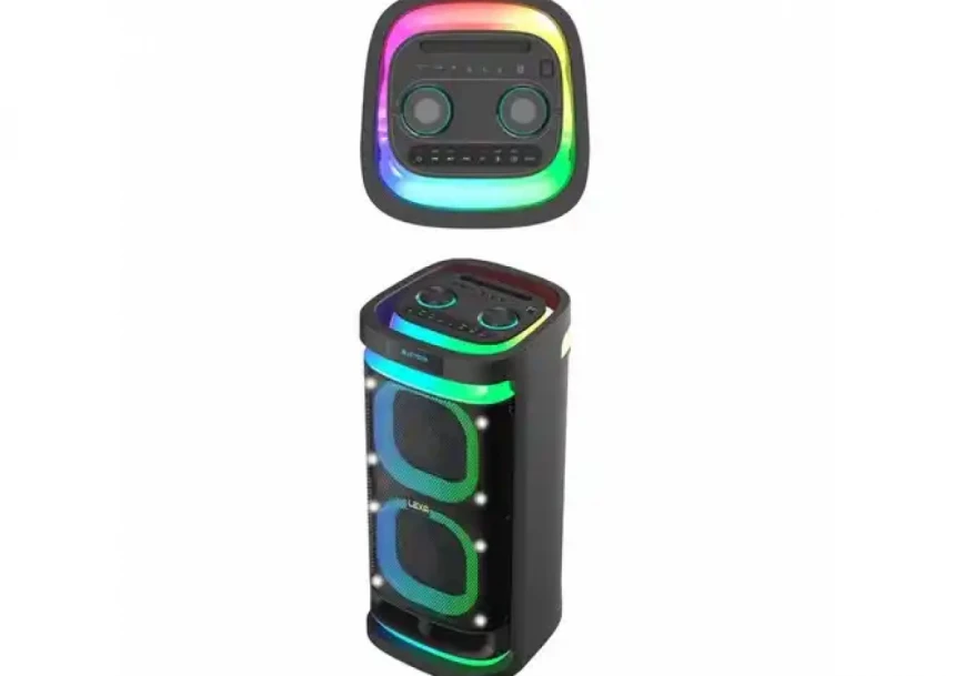 Partybox zvučnik Lexa LX-501/2 x bežični mikrofon/USB/Micro SD/BT 900W