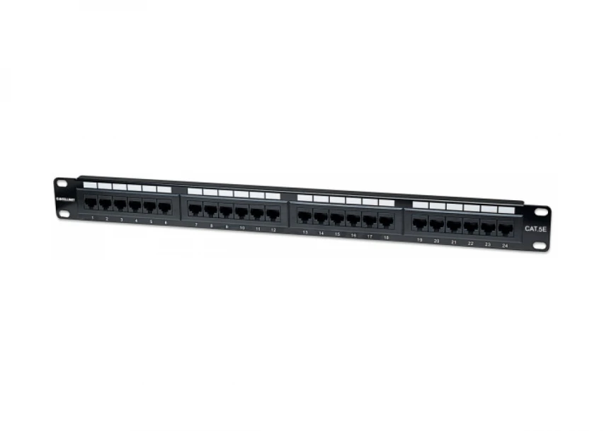 Patch panel Manhattan 513555 19"/1U Cat5...