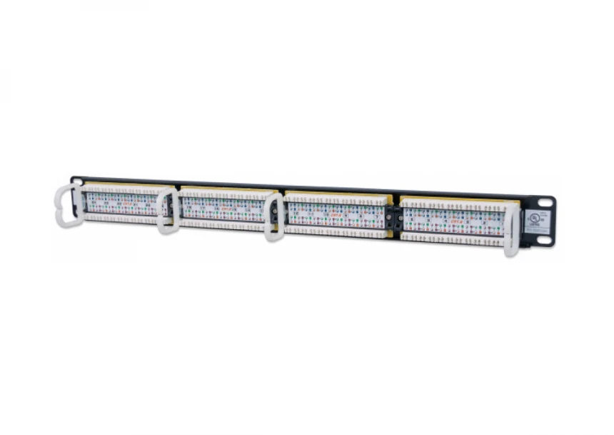 Patch panel Manhattan 520959 19"/1U Cat6/24 port