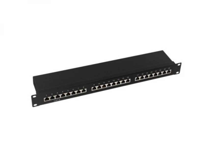 Patch panel OWIRE 19"/1U Cat6A/FTP/24 po...