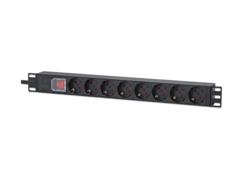 PDU kabl Intellinet 715126 19"/1U sa 8 u...