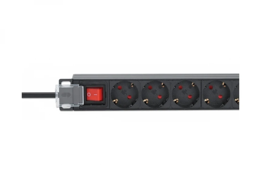 PDU kabl Intellinet 715133 19"/1U sa 9 utilnica/prekidač/2m