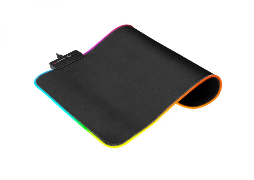 Podloga za miš Rampage MP-21 252x328x3mm crna RGB