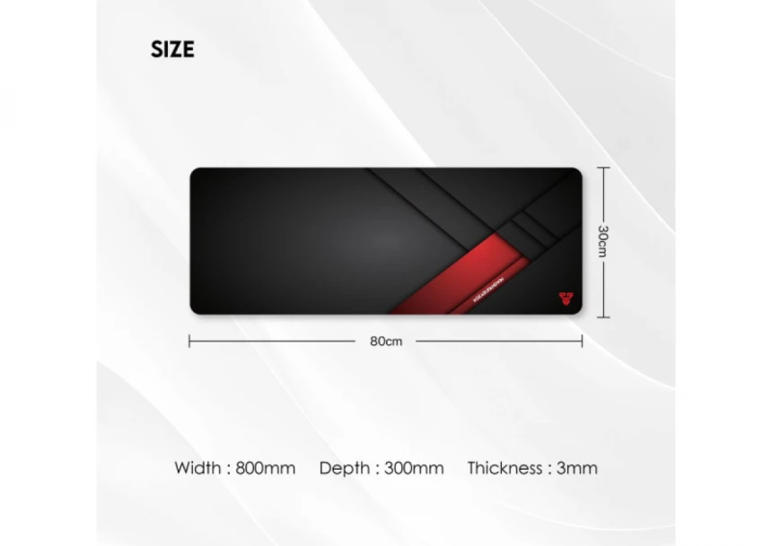Podloga za miša Fantech MP806 Vigil 800x300mm crna