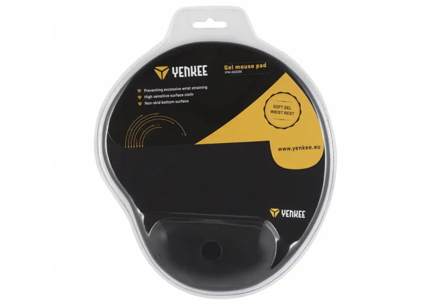 Podloga za miša YENKEE YPM 4000BK Gel crna