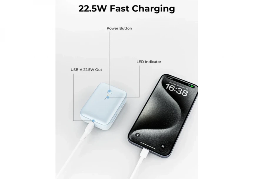Power Bank AUKEY PB-Y55 Fast 22.5W 10000Mah Spark Mini
