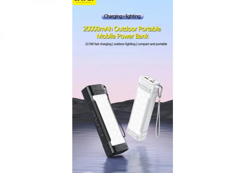 Powerbank AWEI P175K  20.000 mAh Li-Poly...