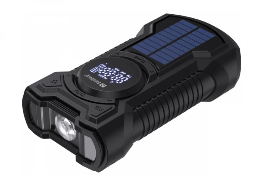 Powerbank Sandberg AIO 421-03 radio/zvučnik/solarni punjač/5000mAh