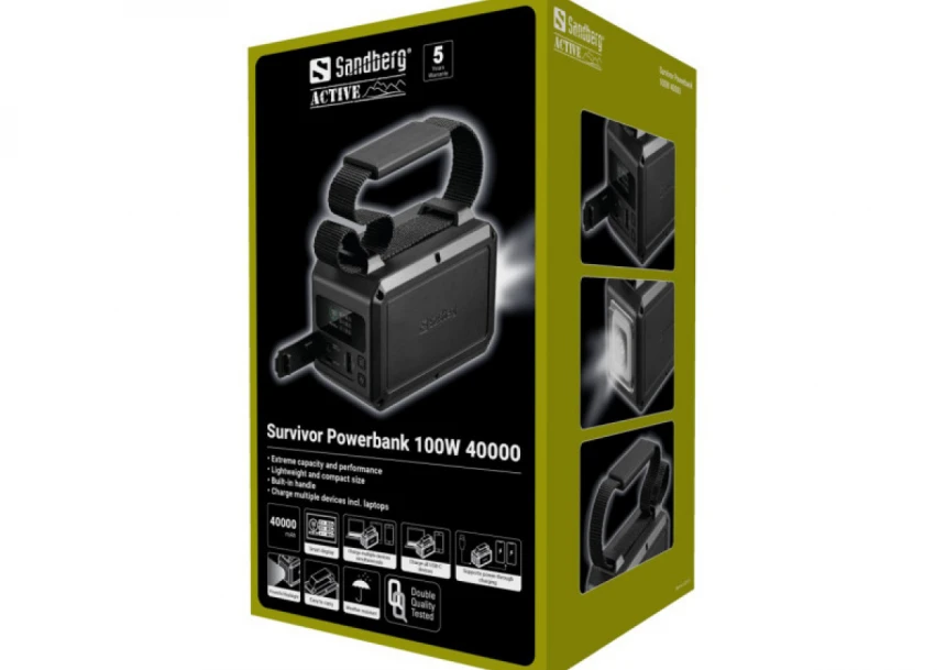 Powerbank Sandberg SURVIVOR 421-14 40000mAh 100W