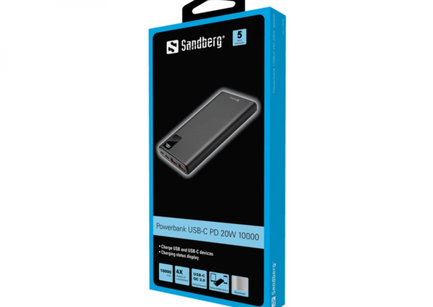 Powerbank Sandberg USB-C 420-58 10000mAh 20W