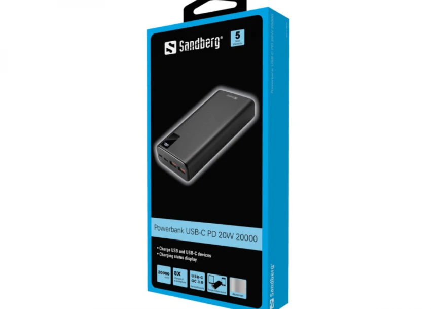 Powerbank Sandberg USB-C 420-59 20000mAh 20W