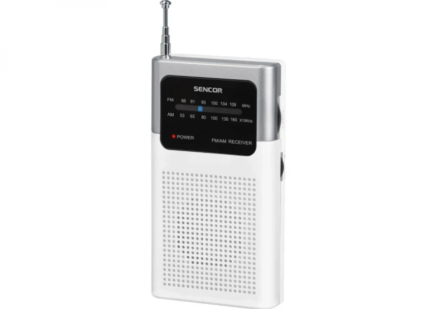 Prenosni radio Sencor SRD 1100 W  Tranzistor AM/FM