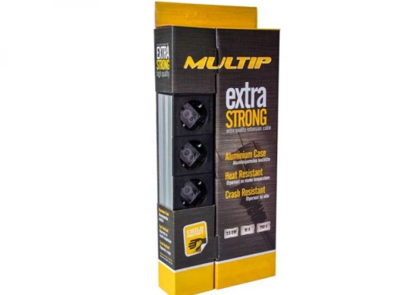 Produžni kabl Multip 1001061 sa 5 utični...