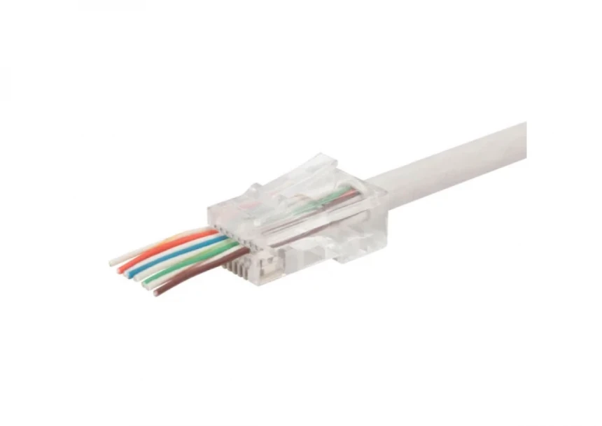 Prolazni mrežni utikač RJ45 Cat 6 TS51P/Cat6