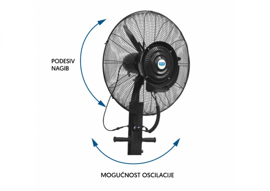 PROSTO ventilator sa raspršivačem 41 l
