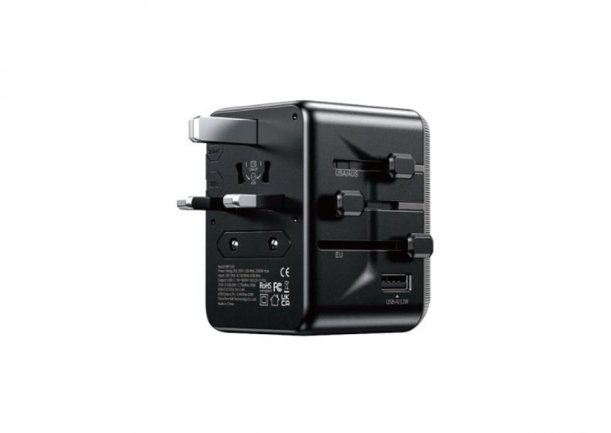 Punjac WEKOME WP-U69 35W Univerzalni GaN Crni