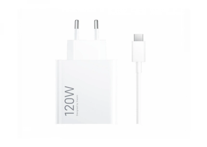 Punjac XIAOMI HyperCharge Combo 120W/sa kablom/bela