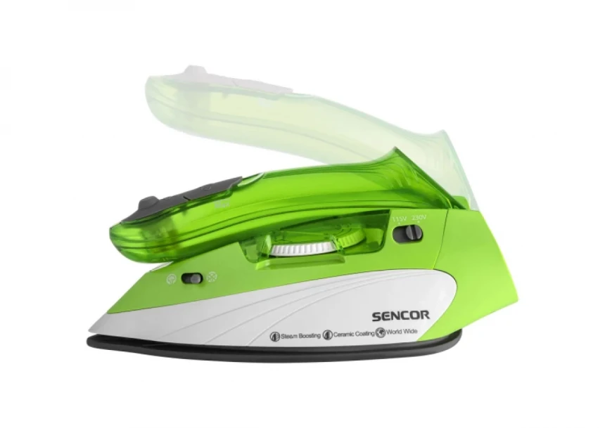 Putna pegla Sencor SSI 1050GR/1100W/keramička/zelena