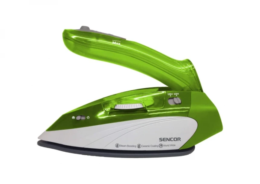 Putna pegla Sencor SSI 1050GR/1100W/keramička/zelena