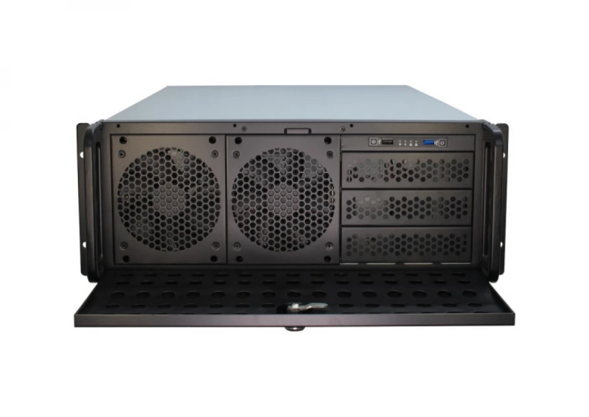 Rack-mount 4U Inter-Tech 19" 4HE ATX 4U-4129L