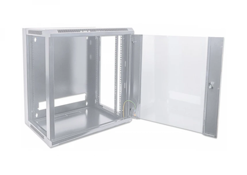 Rack orman Intellinet 711807 19"/9U 570x600x500/staklena vrata/bravica