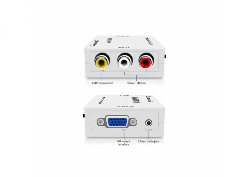 RCA na VGA adapter A-AV-VGA-Mini