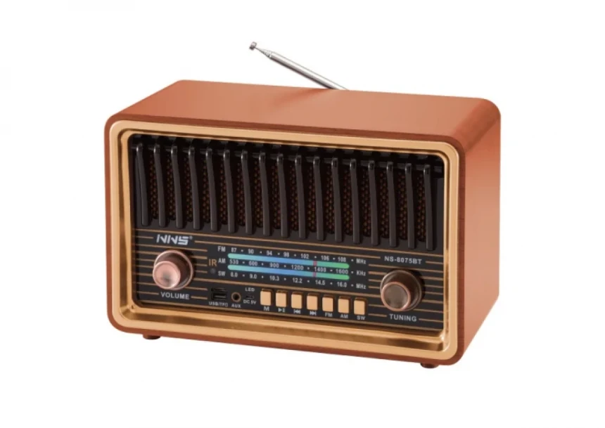 Retro RGB Bluetooth Radio 8075BT