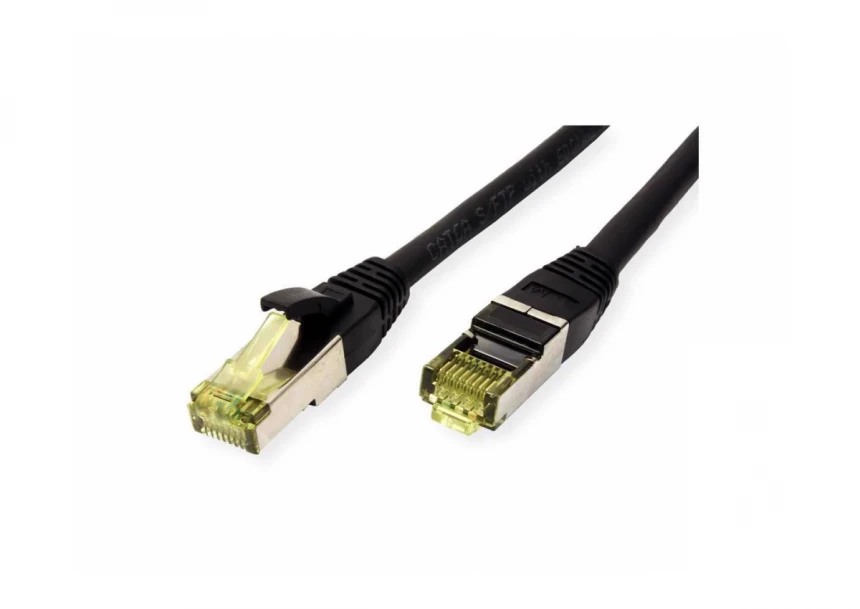 ROLINE Outdoor S/FTP Patch Cord Cat.6A/Class EA Stranded TPE LSOH crna 1.0 m